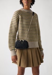 Guess - ECO RIANEE MINI - Cross body bag - black Thumbnail Image 1