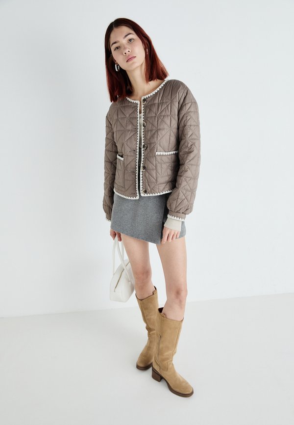 VISILLA EDGE DETAIL JACKET - Light jacket - mountain trail/birch4