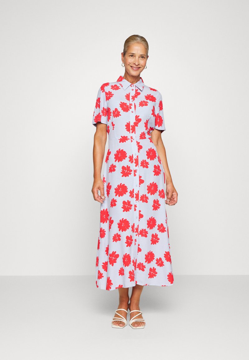 Marks & Spencer SHIRT DRESS - Vestido camiseiro - blue mix