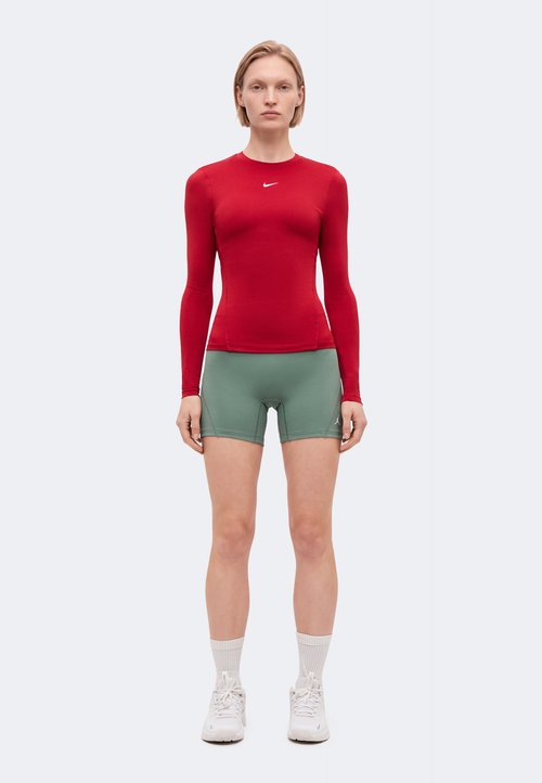 Nike ONE - Long-sleeved top - tough red/white — photo 2