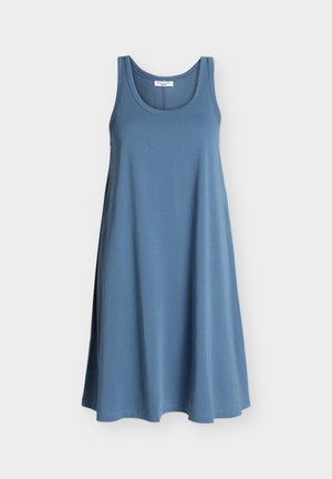 Marc O'Polo DENIM, SHORT DRESS - Vapaa-ajan mekko - medium blue