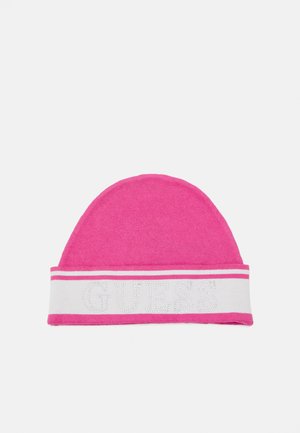 Guess JUNIOR BEANIE HAT UNISEX - Bonnet - caramel rose