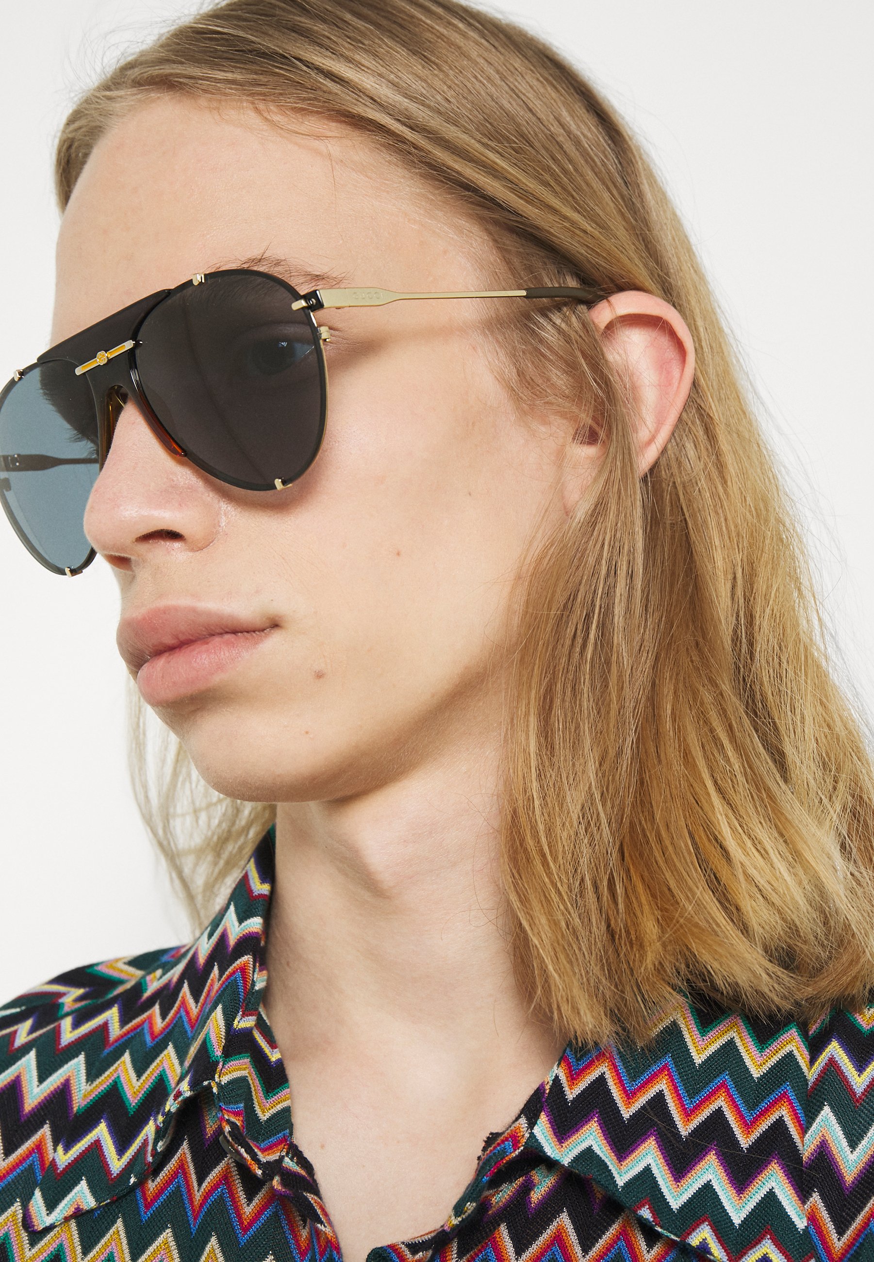 Gucci Occhiali da sole - black/nero - Zalando.it