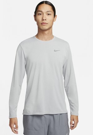 MILER TOP - Langarmshirt - grey fog/particle grey/htr/(reflective silv)