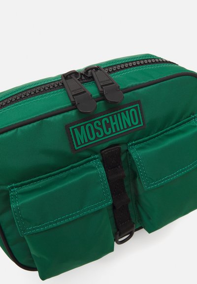 MOSCHINO BORSA TRACOLLA UNISEX - Plecu soma - fantasia verde