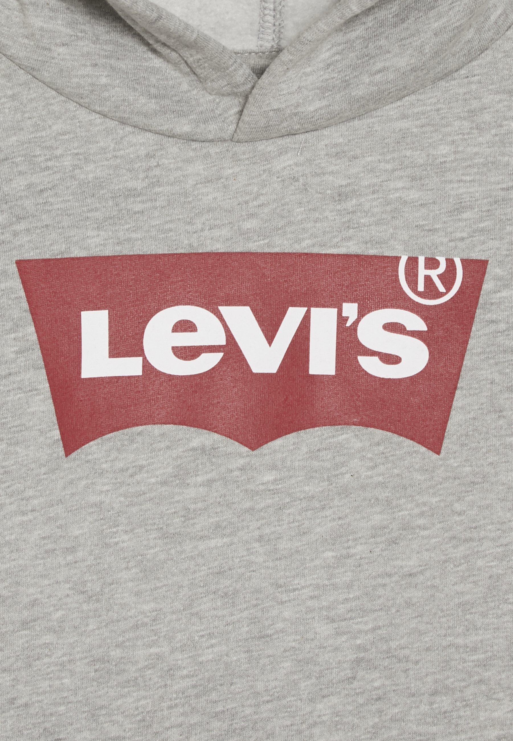 levis batwing hoodie grey