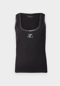 LOGO TANK - Top - jet black