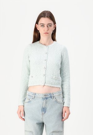 DOROTHY - Gilet - cream/white comb