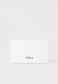 White rectangular box with a smooth texture, featuring "FURLA" and "SINCE 1927 ITALY" printed in black at the center.
