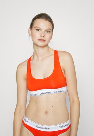 UNLINED BRALETTE ICON COTTON MODAL - Bustier - spicy orange