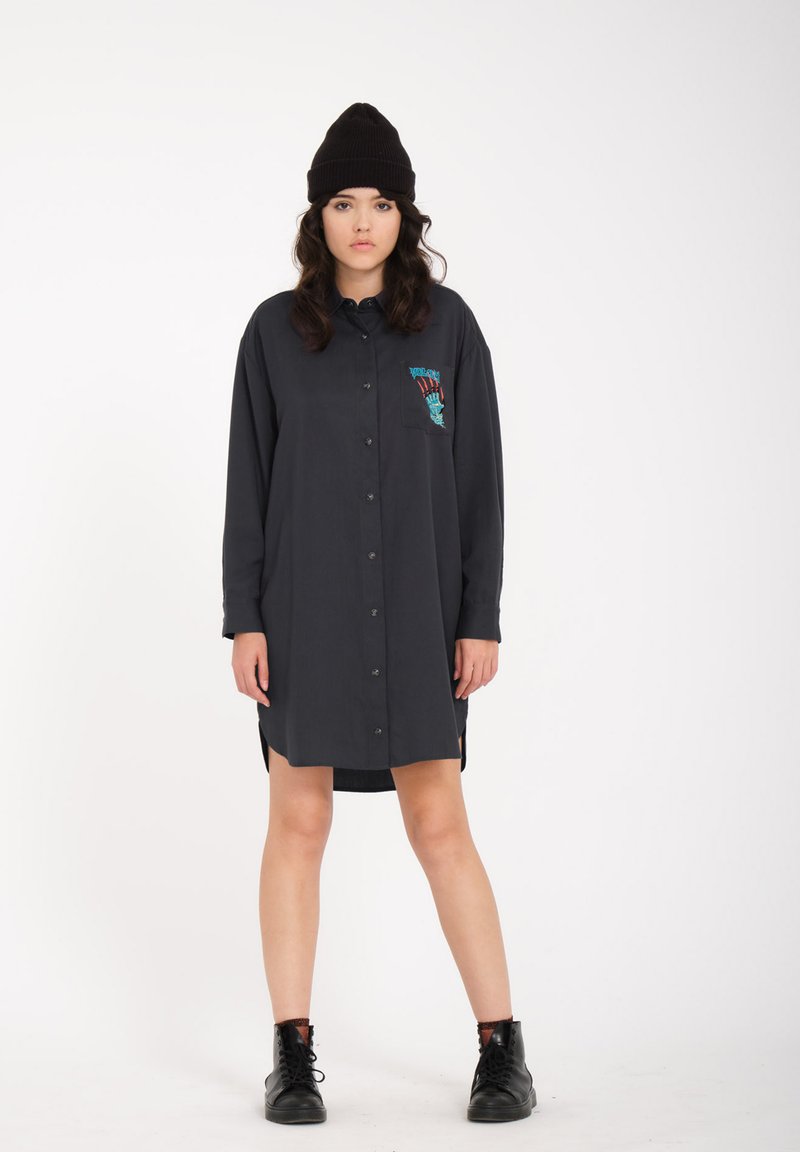 Volcom Blousejurk zwart Volcom Blousejurk zwart