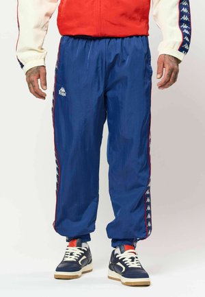 Kappa, BANDA ORFEO PANT UNISEX - Träningsbyxor - blue md cobalt-red md cora