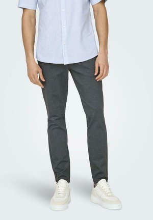 CHECK  NOOS - Chinos - dark navy