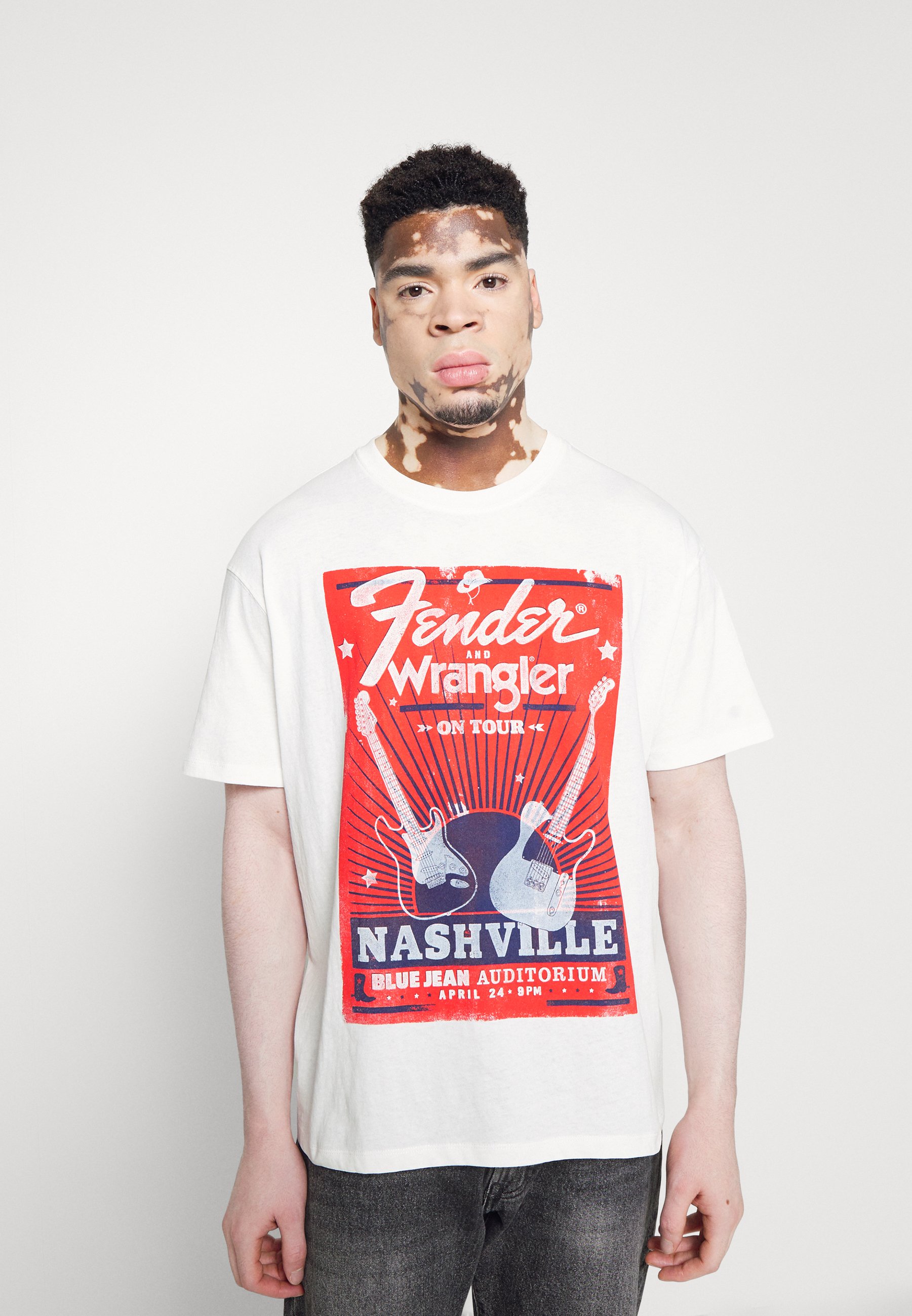 Wrangler VINTAGE TEE - T-shirt imprimé 