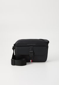 FOUNDATION REPORTER - Taška cez plece - black