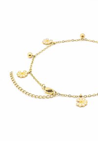 SENSORA JEWELRY FLOWER WHITE - Bokalánc - gold-coloured