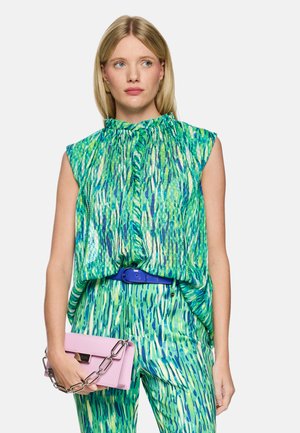 Blouse - bright jade