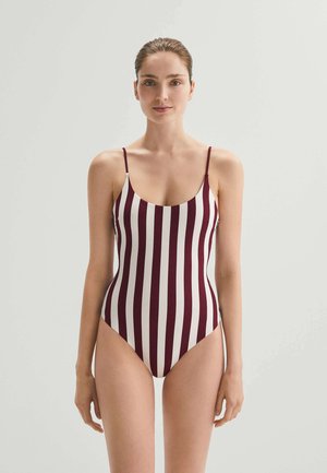 STRIPE - Plavky - brown