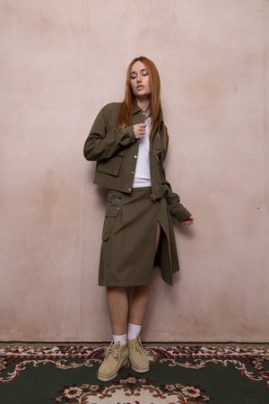 CORPS JACKET - Let jakke / Sommerjakker - khaki