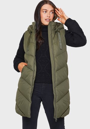 Threadbare Bodywarmer - khaki