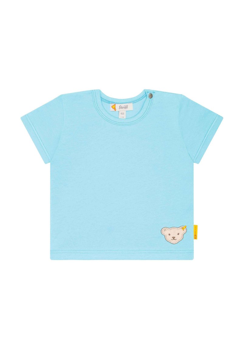Steiff T-shirt basic lichtblauw Steiff T-shirt basic lichtblauw