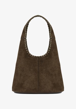 Twist, TWIST BAG MIXED STITCH BAG - Sac à main - d.brown