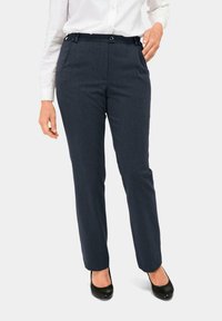 GOLDNER Stoffhose - navy