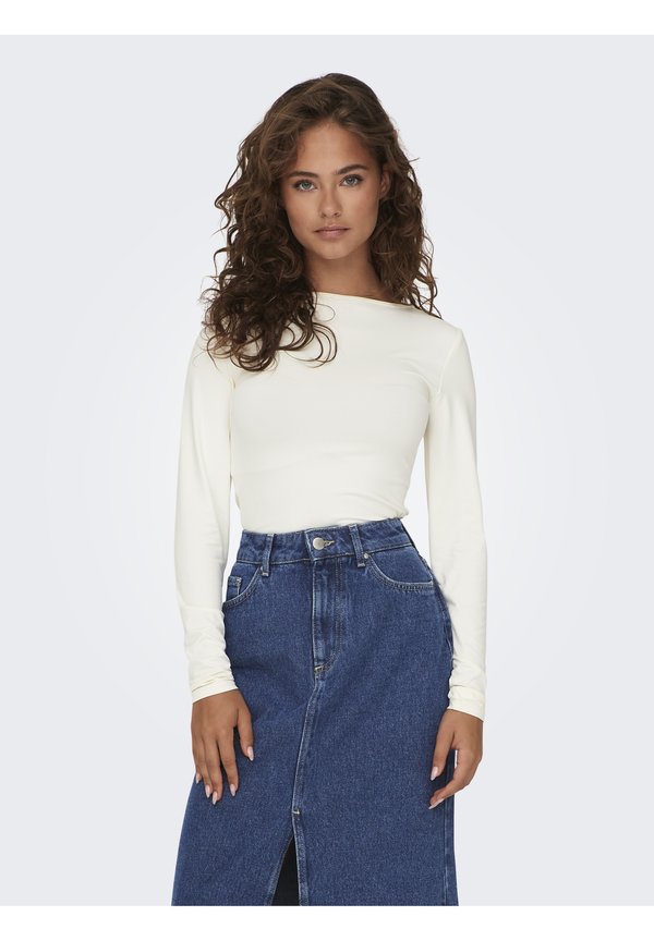 Long sleeved top - cloud dancer2