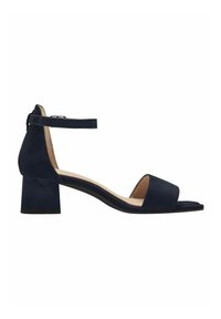 Tamaris Comfort - Bokapántos szandálok - navy suede