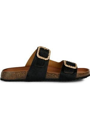 NEW BRIONIA - Sandalias planas - black