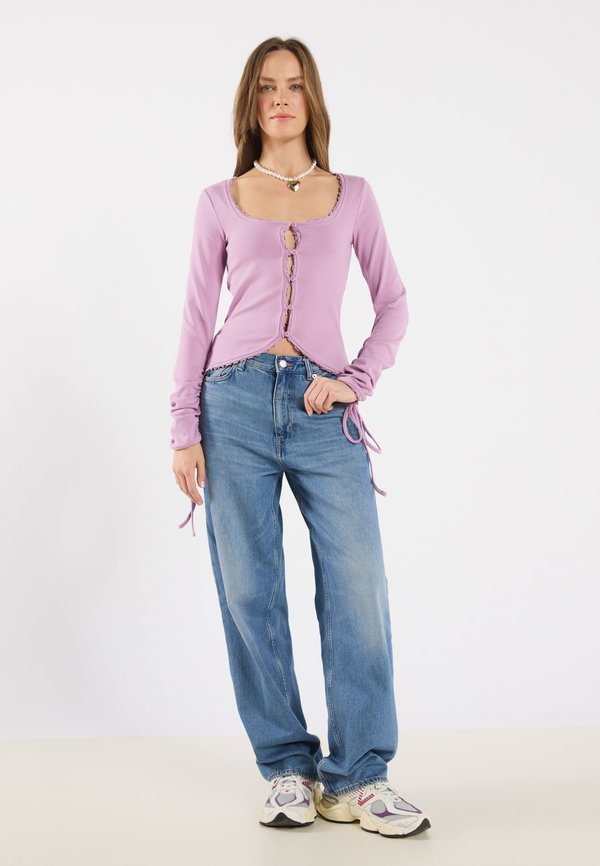 Long sleeved top - lavender mist4