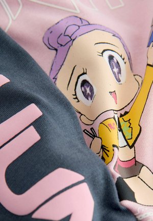 Next, REGULAR FIT - K-POP DEMON HUNTERS WIDE LEG PYJAMAS SET - Pyjama set - pink
