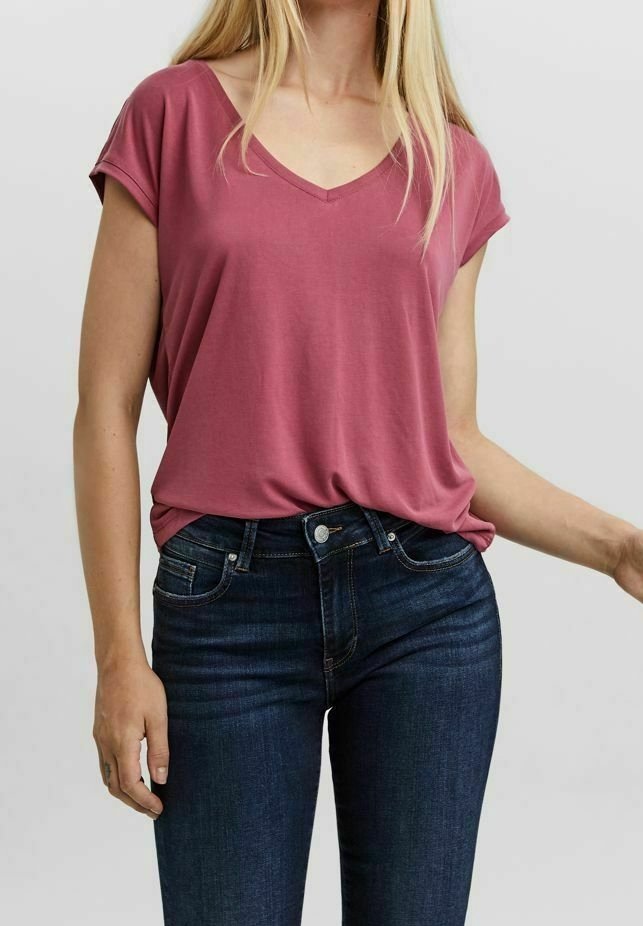 Vero Moda T-shirt basic - light pink