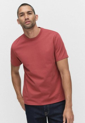 LOGAN HEAVY TEE - T-Shirt basic - chili red