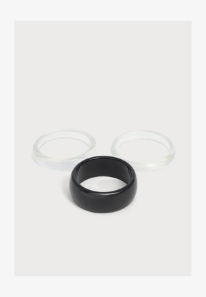 LUV AJ, THE BONDI BANGLE 3 PACK - Pulsera - black/white