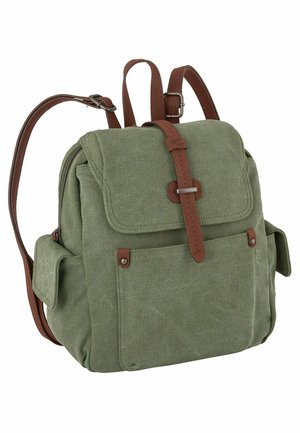 camel active MIT VERSTELLBAREN SCHULTERRIEMEN - Tagesrucksack - khaki