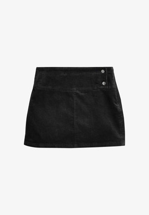 Next, PETITE FIT - CORD MINI SKIRT - Miniseelik - black