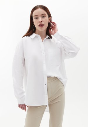 Overhemdblouse - white
