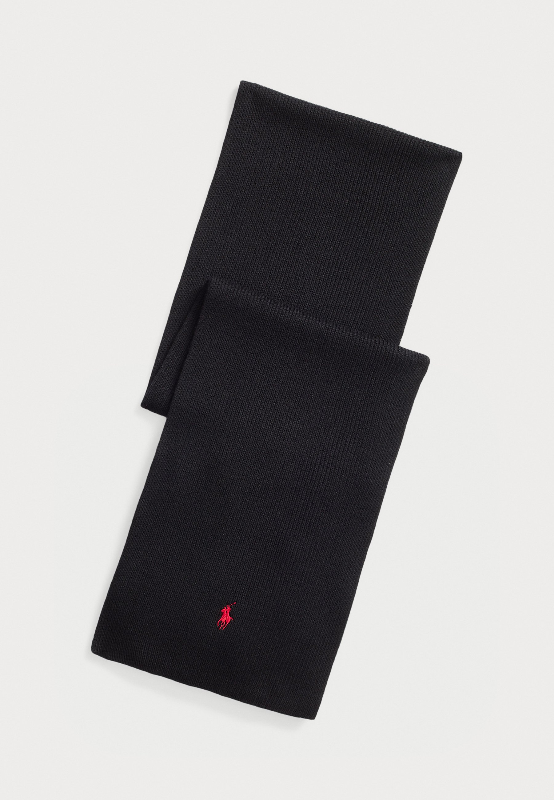 Polo Ralph Lauren SIGNATURE PONY WOOL SCARF - Scarf - black