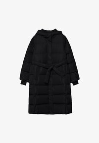 Damen Mantel Stradivarius Mantel Schwarz Wintermantel Stradivarius