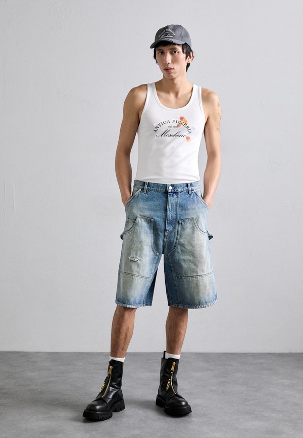 LAUREL CROWN EMBLEM - Denim shorts2