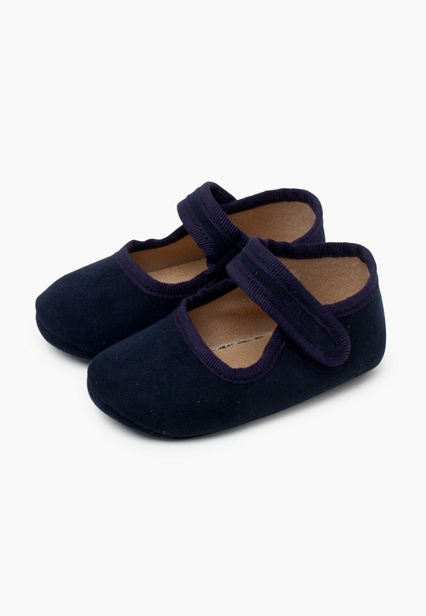 Riemchenballerina – azul marino