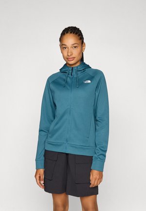 The North Face REAXION HOODED FULL ZIP JACKET - Sweatjacke - space dark heather