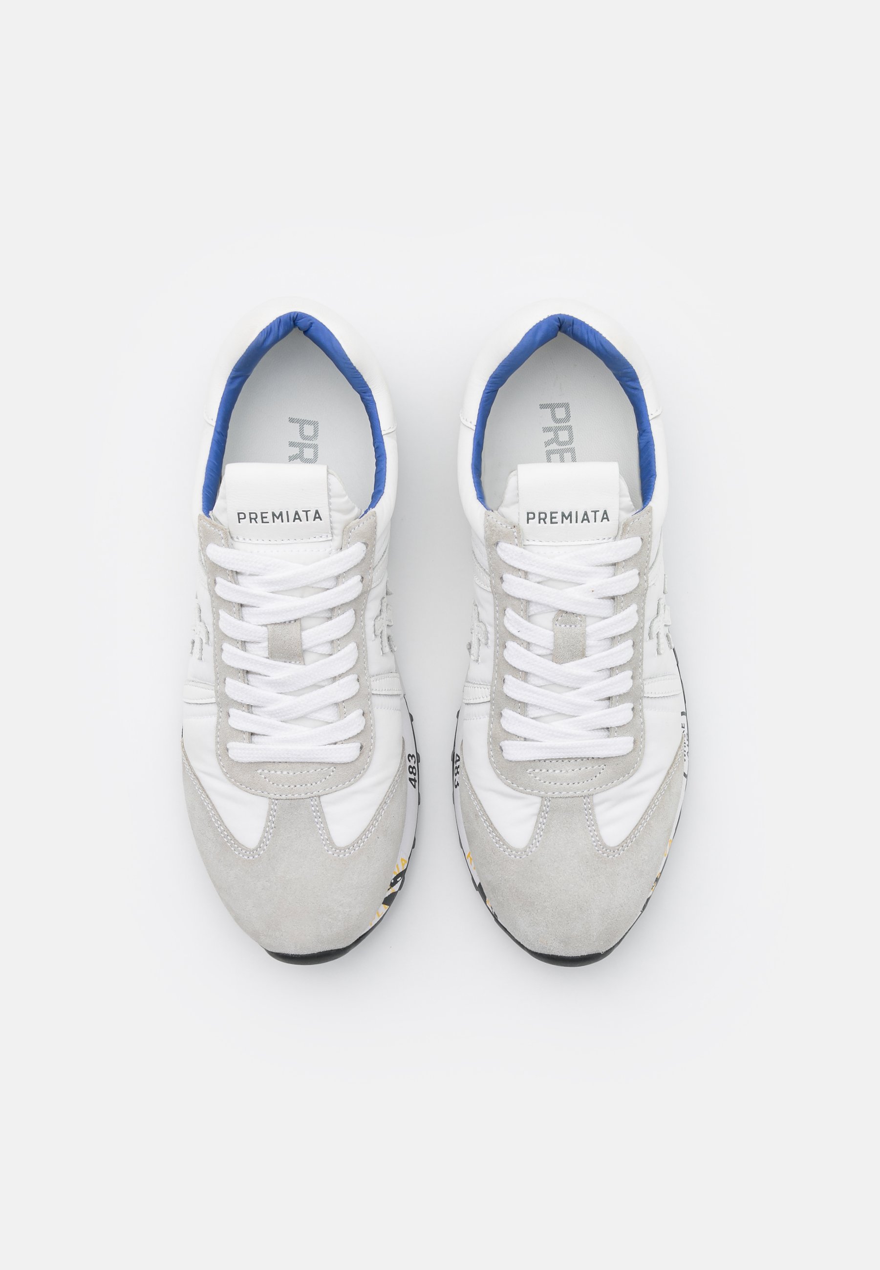 Premiata LUCY - Sneakers basse - white/grey/bianco - Zalando