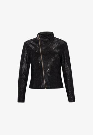 faina, Lederjacke - black snake