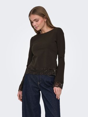 ONLY ONLLIVE - Long sleeved top - chocolate torte