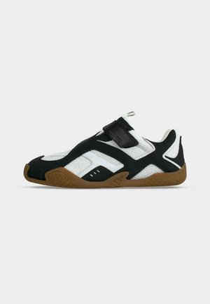 Versace Sneakers laag - black/white