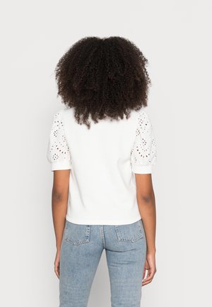 T-shirt print - white