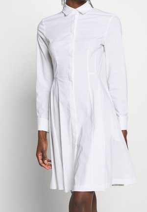 Shirt dress - white