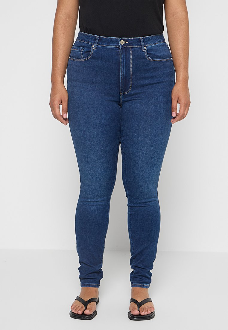 ONLY Carmakoma Jeans Skinny Fit koningsblauw